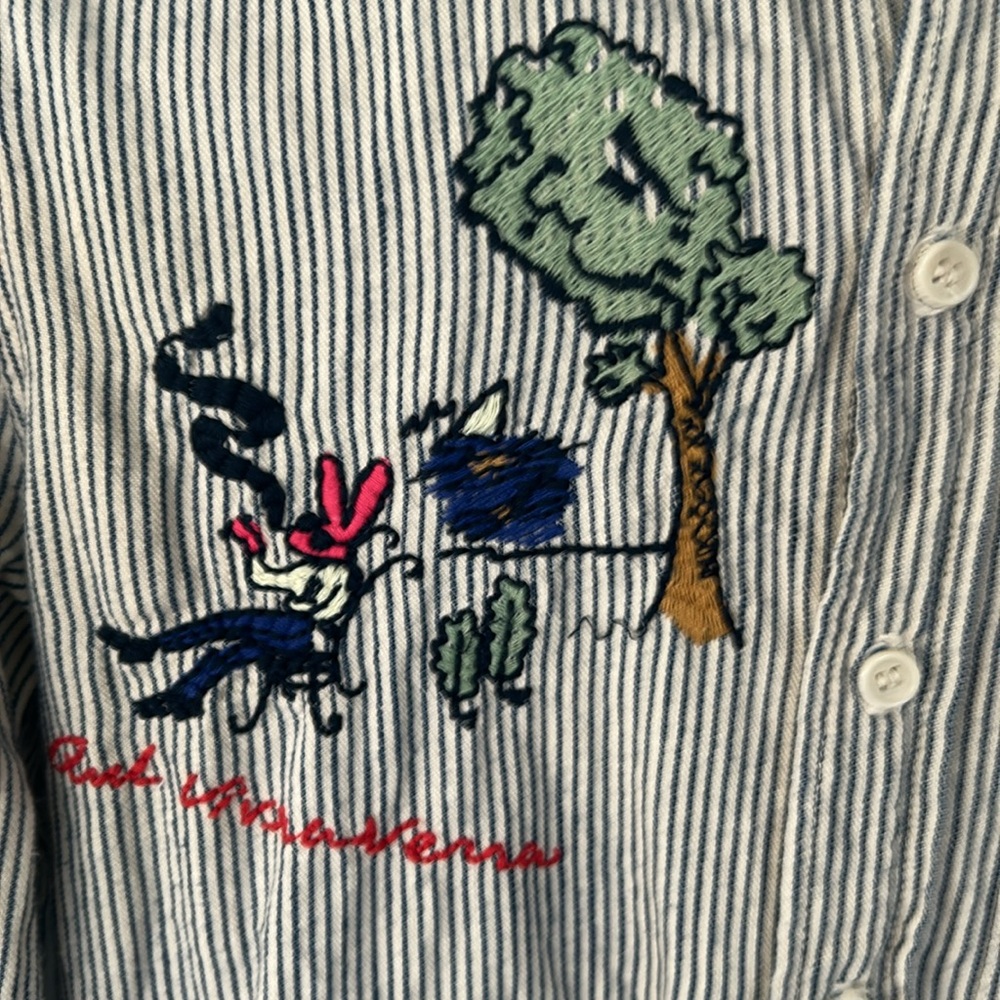 Mother Denim Foxy Boxy shirt Size S - Picture 4 of 10